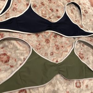 Med Aerie Medium bikini tops (both)